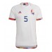 Lacne Muži Futbalové dres Belgicko Jan Vertonghen #5 MS 2022 Krátky Rukáv - Preč